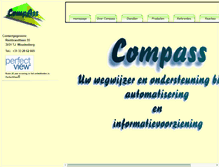 Tablet Screenshot of compass-ict.eu